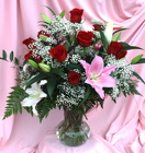 Ultra Romantic Dozen Roses from Mischler's Florist and Greenhouses in Williamsville, NY